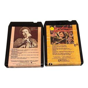 Gordon Lightfoot 8 Track Bundle Fantastic & Dream Street Rose 8 Track Tapes